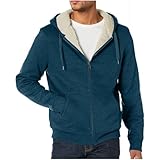 Sweat à capuche en laine polaire pour l'hiver : le tissu en polyester vous offre une meilleure isolation et une plus grande chaleur en hiver.