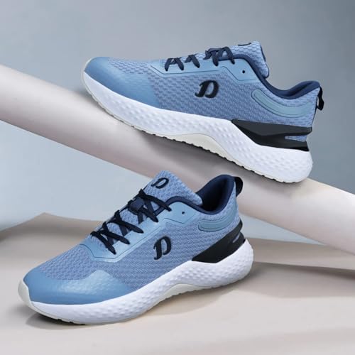 Image of DOCTOR EXTRA SOFT Men's Running Shoes - Lightweight Breathable Sports Sneakers with Memory Foam Cushioned EVA Sole, Shock Absorbing Walking Jogging Gym Training, Slip-On Casual Athletic Wear D-2015