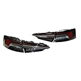 Fit_Type: Fahrzeugspezifisch Audi Original A5 S5 (B9 F5) LED Heckleuchten Rücklichter abgedunkelt schwarz Exterieur Tuning Schlussleuchten 8W6052100