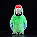 ZHONGXIN MADE Simulation Colorful Macaw Plush Toy - 22 inch Green Lifelike Macaw Parrot Stuffed Animal, Forest Real Life Birds Plush Toy Gift Collection for Kids