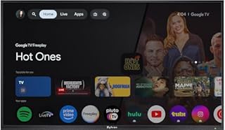 SYLVOX 55'' Outdoor TV, Premium 4K@120Hz Weatherproof TV for Smoother Sports & Gaming, IP55 Waterproof, 1000nits Brightness, Dolby Atmos, Google Smart OS with HDMI 2.1 & USB 3.0 (Gaming Series, 2025)