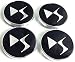 Produktbild XCXBCUJ Nabenkappen Radnabendeckel Compatible für Citroen Xsara C3 C4 C5 C6 DS DS3 DS4 DS5 DS6 Aircross Picasso, Felgendeckel ABS Radkappen Felgenkappen Wheel Caps Radnabenkappen, Zierdeckel