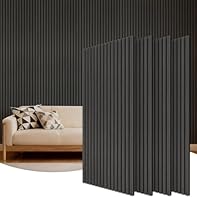 High-Quality Wall Panels: Our acoustic panel set is crafted with high-density polyester fiber, premium medium-density fiberboard, and a solid wood veneer. This combination provides an elegant look, superior sound damping, and excellent sound deadenin...