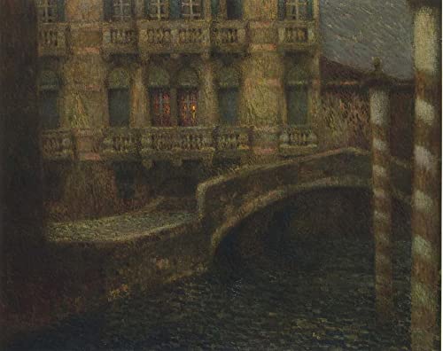 Peinture d'art mural TVLAR Henri Le Sidaner Le Gris affiche décoration 60x90