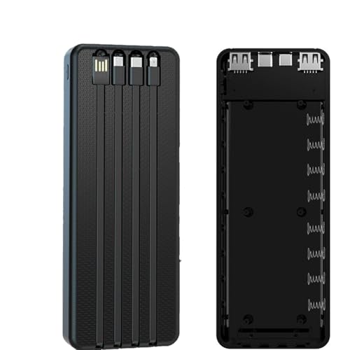 Boîte de rangement de piles 18650 pour recharger vos appareils en camping et voyage