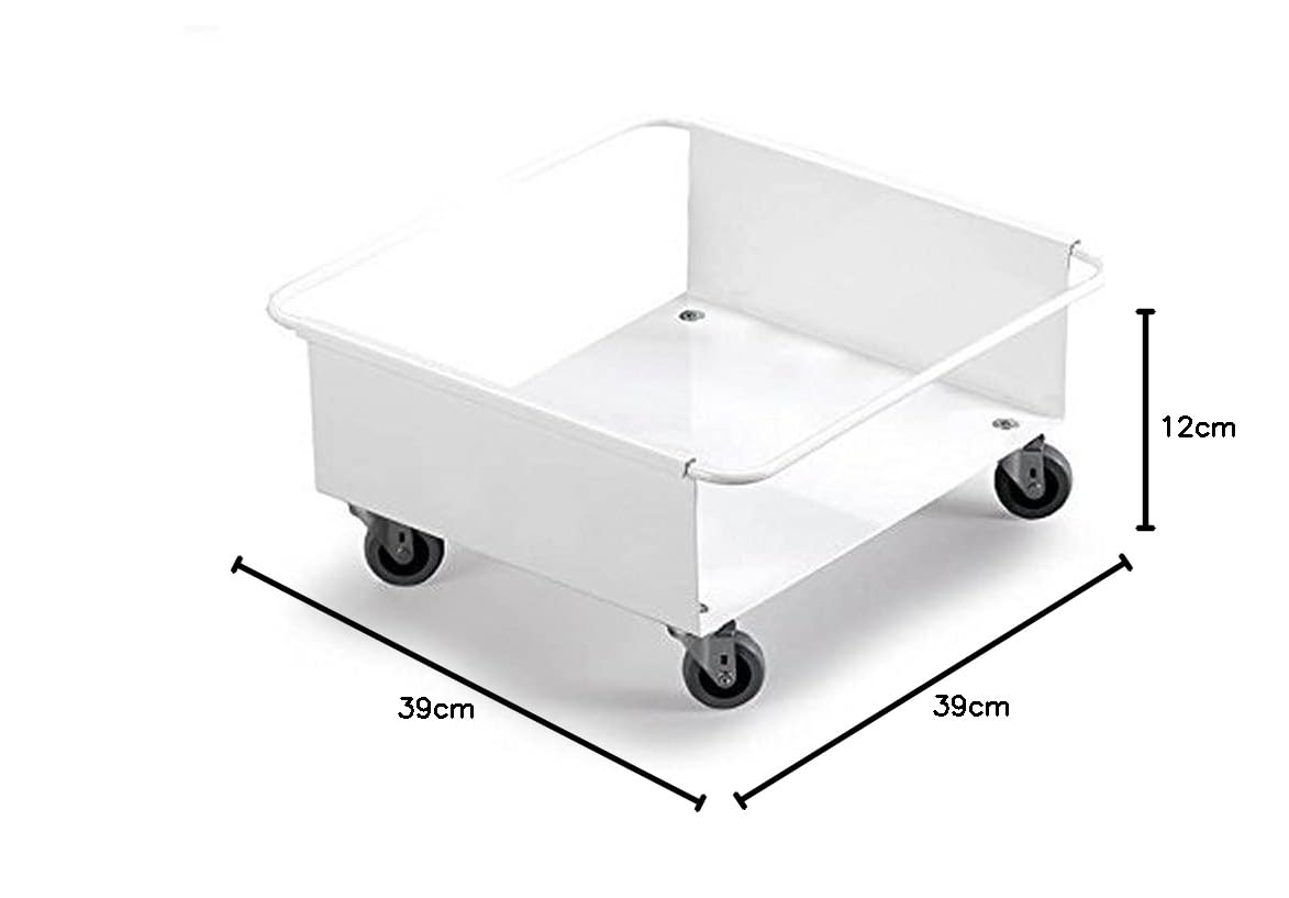 Durabin Trolley 90 Liter weiß