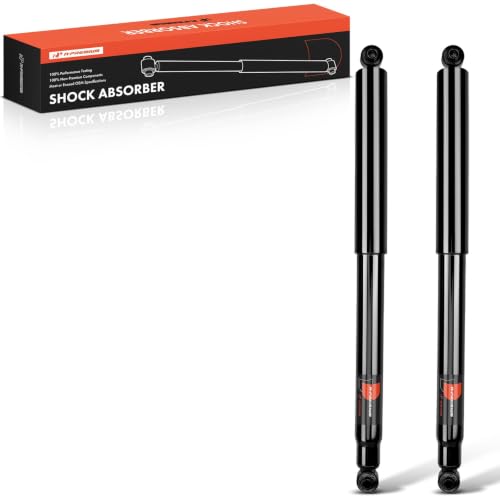 A-Premium Rear Shock Absorbers, Set of 2 - Compatible with Ford, Lincoln
