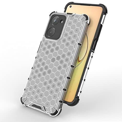 Image of Glasgow Back Case Cover Designed for [ Realme 10 4G ] (Stylish Look | Shock Proof) - Transparent