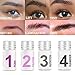 Brow Lamination Kit 4 in 1 | Black, SUNSENT Lash Lift and Perm Kit, Instant Eyelash and Eyebrow Quick Perm Lift For Eyelash Growth 12-weeks Long Lasting, KERATIN Safe Use for Home Salon, 42 Piece Set
