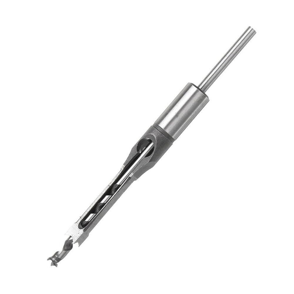 Wiertła do otworów kwadratowych HSS Narzędzia do wierteł do drewna Auger Dłutowanie Zestaw wierteł DIY Meble Kwadratowe wiertła do drewna, 8mm