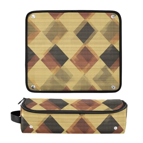 Bolsa de viaje para herramientas de cabello con tapete resistente al calor miniatura 3