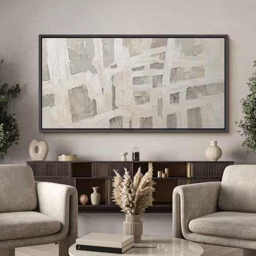 Image of MUDECOR Extra Large Framed Canvas Print Wall Art Abstract for Living Room