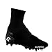 EliteTek Cleat Covers, Spat Wrap, Shoelace Cover, 7v7 Swag - Youth & Adult Sizes (Large, Black)