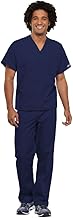 Cherokee Unisex Scrub Set for Men & Women, V-Neck Top & Drawstring Cargo Pant, Easy Care & Fade Resistant – CK00044C