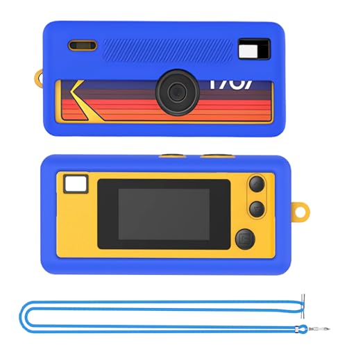 For Kodak CHARMERA �L�[�`�F�[���J�����P�[�X �J�o�[ �V���R�����yYANMONGI�z�V���R���ی�P�[�X �[�`�F�[���t�� �ϏՌ� �����h�~ �h�� �h�o �w��h�~ �L�Y�h�~ �S�ʕی� Kodak CHARMERA �L�[�`�F�[���J���� �ی�P�[