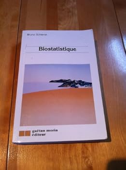 Paperback Biostatistique Book