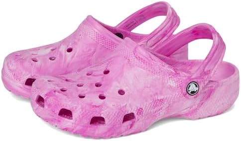 Crocs Classic Watercolor Marbled Clog K, Zuecos Unisex niños, Rem...