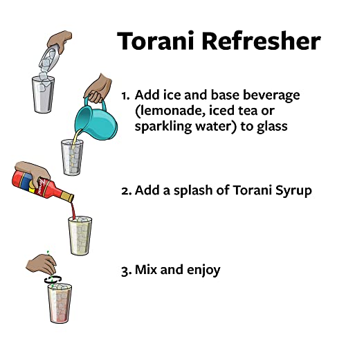 Torani Sugar Free Syrup, Peach, 25.4 Ounces (Pack Of 4) #TOP5