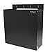 StarTech.com Armadio Rack Verticale 19" a muro - Quadro Rack 4U Verticale a parete - Per pc Server - Switch ed accessori di Rete - portata 27 Kg - Profondità 48 cm - Acciaio - Nero (RK419WALVO)