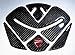 Carbon Fiber Motorcycle Tank Protector Pad for Ducati Diavel
