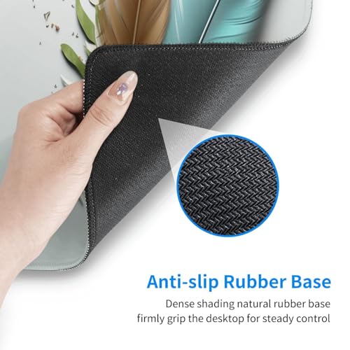 Tapis de souris d'ordinateur résistant et tapis de clavier de bureau