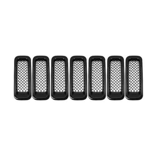 Parrilla de riñones con malla negra para personalizar tu Jeep Patriot 2011-2016 con estilo