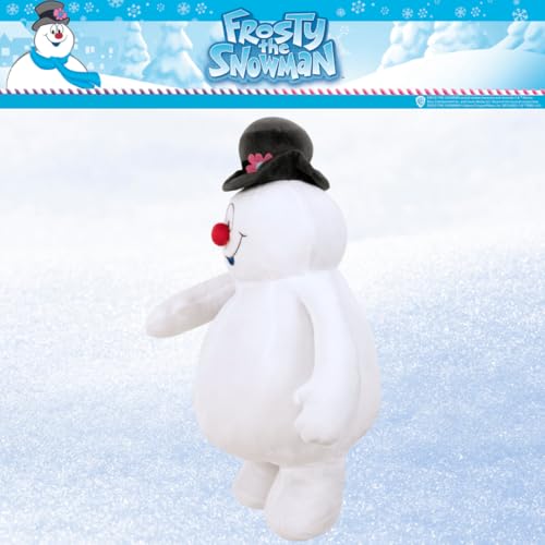Image of Frosty The Snowman Holiday & Christmas Bedding Super Soft Plush Cuddle Pillow Buddy, (Officially Licensed Product) By Franco