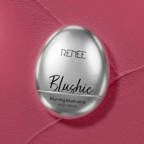 Image of RENEE Blushie Blurring Blush Stick | Buildable Formula With Soft-Focus Matte Finish | Lightweight, Long-Lasting, Easily Blendable | With Hyaluronic Acid, Peptides & Vitamin E - Pinkie Promise | 6.5g