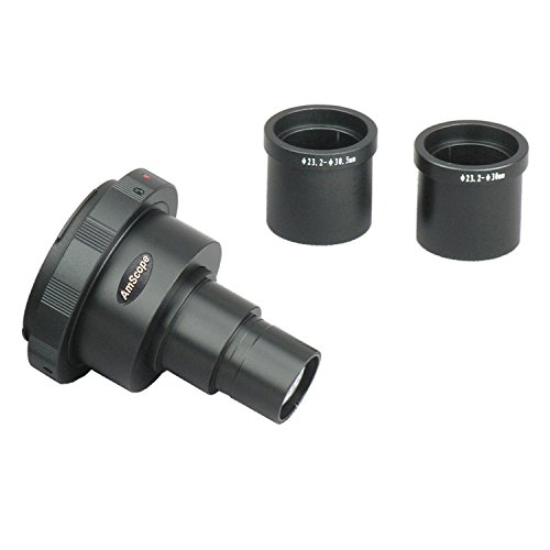 AmScope CA-CAN-SLR-III NEW Canon SLR / D-SLR Camera Adapter for Microscopes - Microscope