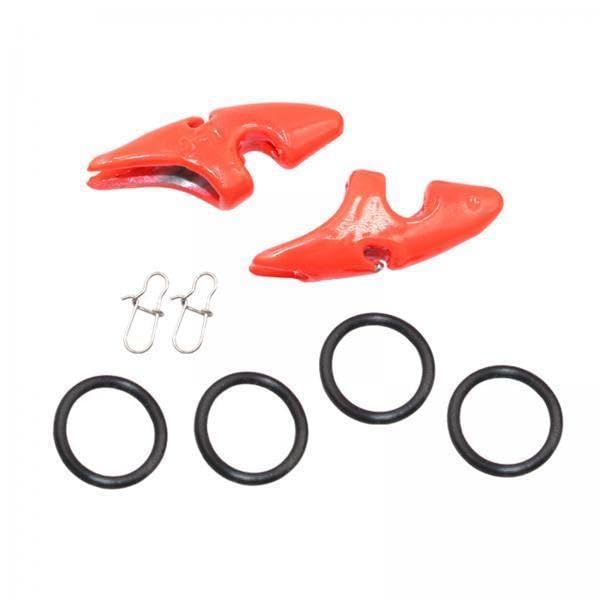5x2x 10/15 /20/25g Fishing Lead EGI Sinker Tip Jig Lure Weights Snap Hooks 25g-image-8
