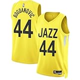 Outerstuff Bojan Bogdanovic Utah Jazz NBA Yellow Gold #44 Kids Youth 8-20 Team Color Home Swingman Player Jersey - Large 14-16