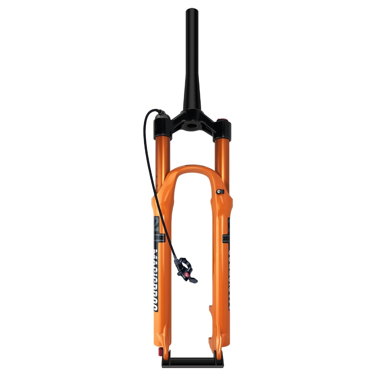 Horquilla de Bicicleta de montaña de 26/27,5/29 Pulgadas con suspensión, Recorrido de 120 mm, Tubo Recto/cónico de 1-1/8", Freno de Disco Delantero de 9 x 100 mm, liberación rápida