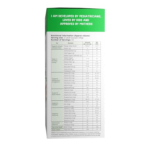 Little Joys Nutrimix Nutrition Powder 1kg | 2-6 Years | Zero Refined Sugar | Boosts Immunity & Supports Overall Health & Development | With Ragi, Bajra, Almonds & Oats | Chocolate Flavour