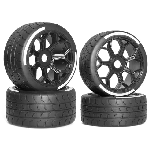 RC�A�b�v�O���[�h�X�y�A�p�[�c For Arrma For Felony For Infraction For Limitless 6S 3S 1/7 �^�C���ƃz�C�[���X�P�[�� 17mm �Z�p - �����p�I�����[�h RC ���a 100mm(3 black)