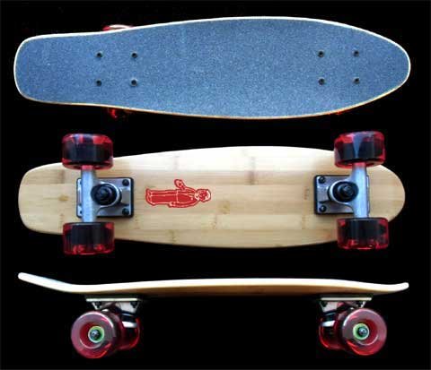 Bamboo Penny Killer 23" Complete Cruiser Skateboard