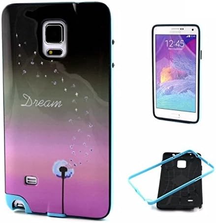 Case For Galaxy Note 4,Not 4 Case,Note 4 Hard Case,Note 4 Case Cover,Candywe Case For Samsung Galaxy Note 4,Hard Case Cover With Stand For Samsung Galaxy Note 4 002