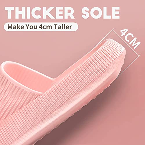 Cloudies Slides for Women, Super Comfy Soft Foam Slides, Non Slip Shower Bathroom Slides, Super Soft3