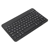 Sanpyl Wireless Keyboard, 10in Ultra Thin Bluetooth French AZERT Keyboard Scissor Style Slim Waterpr