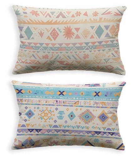 Housse de coussin en velours 50 x 70 impression recto verso décoration maison - 3