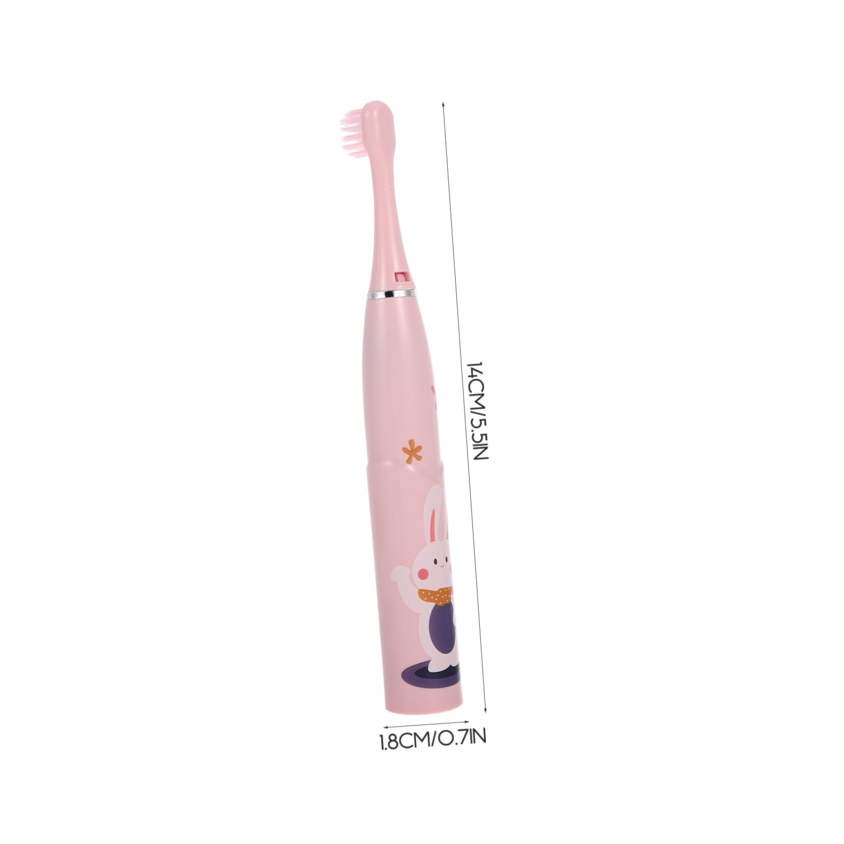 FRCOLOR 3 Set spazzolino elettrico per bambini spazzolino elettrico portatile ricaricabile spazzolino per bambini per l'igiene orale gomma fornitura domestico