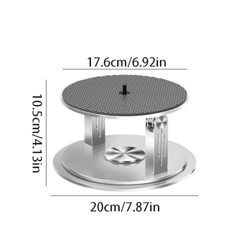 Soporte para proyector de metal resistente estante de mesa con base estable 2