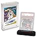 SJAELLAND 35PT Trading Card Holder - Super Thick Self Stand (21mm) - Acrylic Clear Display Case (1-Slot Gift Pack)