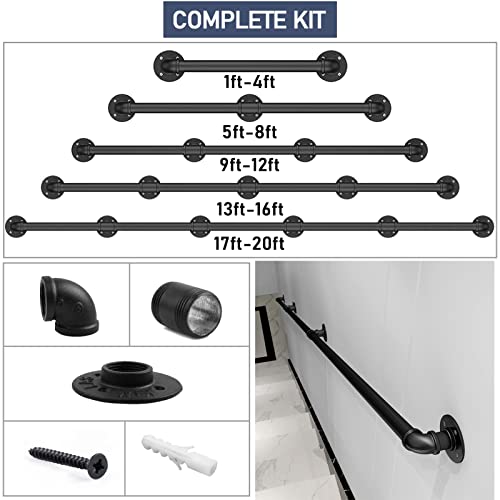 Corrimano Black Scale - Kit completo |Corrimano