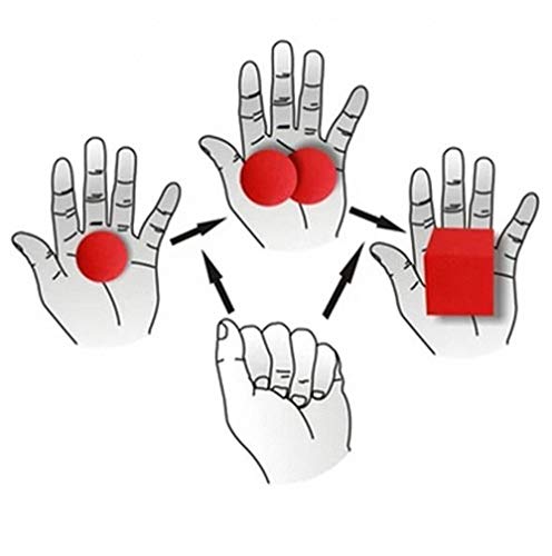 2 Pezzi da Palla a Quadrato Palline di Spugna a