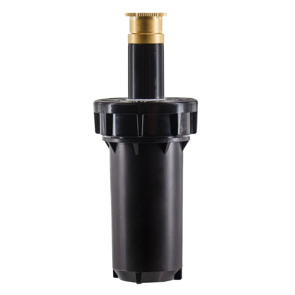 orbit 80330 professional pressure-regulating pop-up spray head sprinkler with brass nozzle 234 center spray