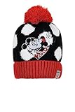 100% ACRYLIQUE Disney minnie Bonnet péruvien noir fille