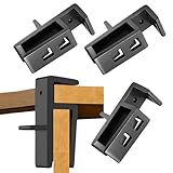 Schrank Schließclips - 4-Teilige Abgeschrägte Vorrichtung | 15-20 Mm Schließender Fester Clip - Für Holzmarkierung Holzbearbeitung Heimbüro Schrank Türen Schublade