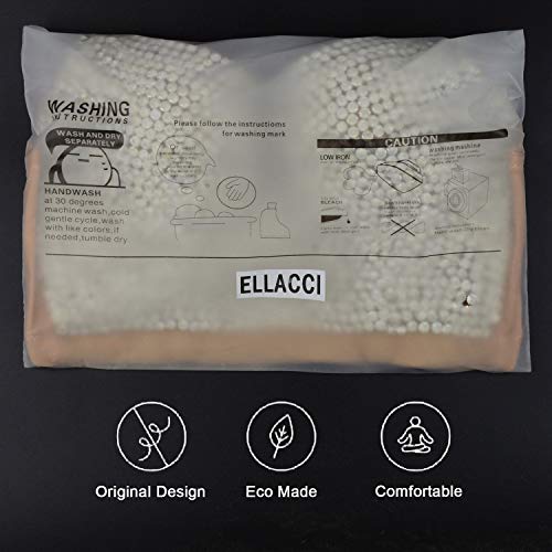 Ellacci Women's Rhinestone Diamond Push Up Bustier Crop Top Sexy Punk Corset Bra Khaki Large #TOP6