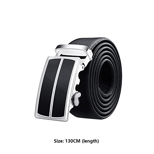 Sress Belts Belt Men's Leather Automatic Buckle Cowhide Business Belt Young Men's Top Layer Cowhide Casual Pants Belt for Men Casual Belts2