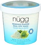 nügg Mermaid Marine Peel Off Face Mask; Cleanses Pores, Soothes and Refreshes Normal, Oily and Combination skin; 2 Applications